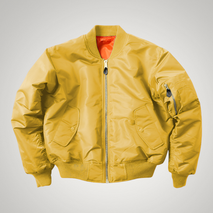 Elspeth | Women's Classic Zip-Up Bomber Jacket