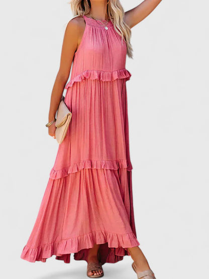 Matilda | Women's Elegant Draped Maxi Dress