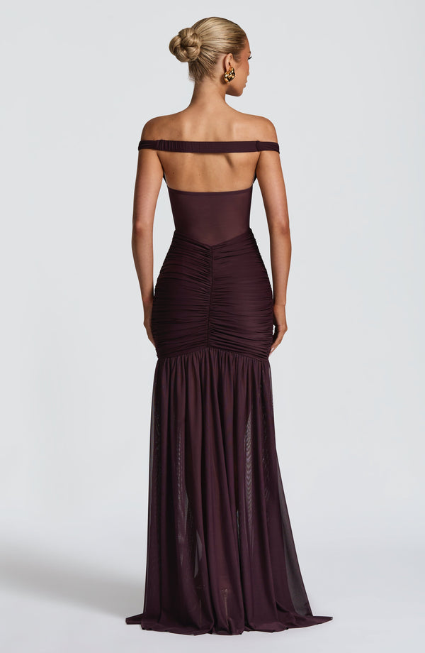 Daisy | Women's Ruched Off-Shoulder Wedding Guest Dress