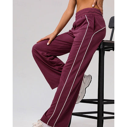 Alice | Women's Sporty Side-Stripe Sweatpants