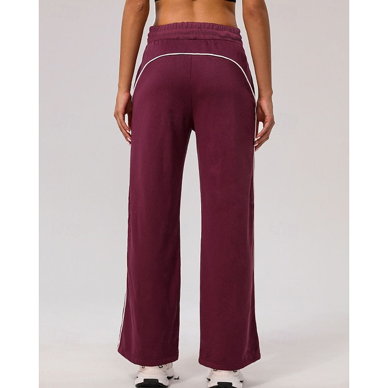 Alice | Women's Sporty Side-Stripe Sweatpants