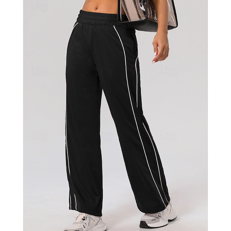 Alice | Women's Sporty Side-Stripe Sweatpants