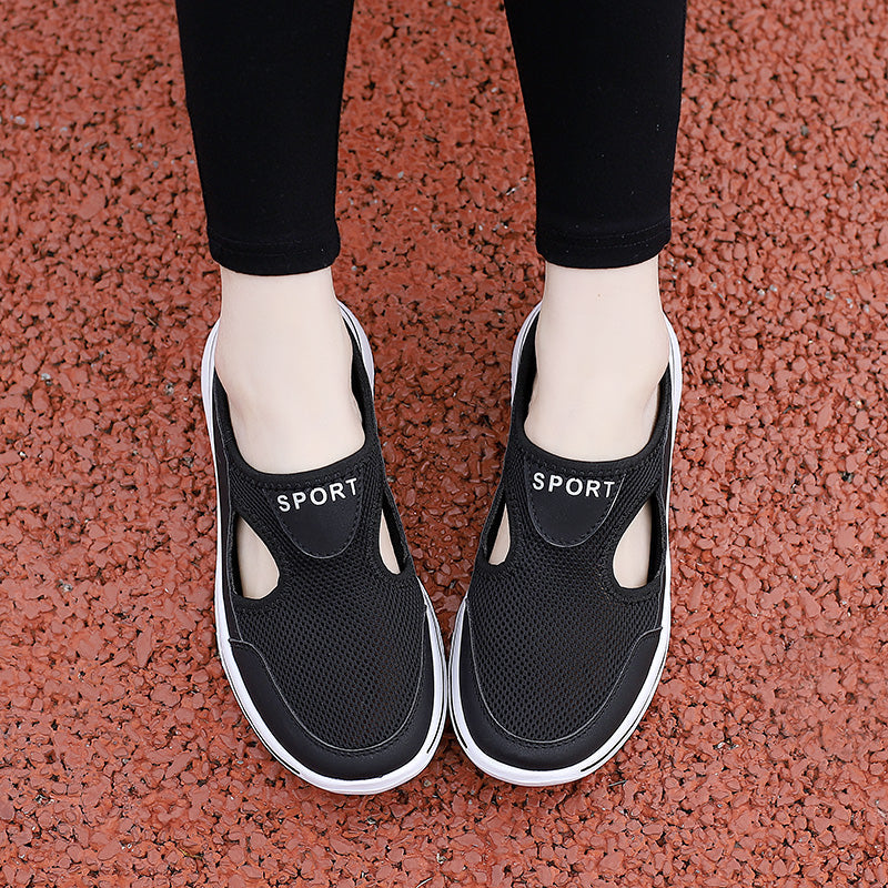 Violet | Women's Supportive Slip On Mesh Sneakers