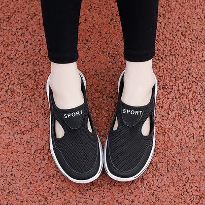 Violet | Women's Supportive Slip On Mesh Sneakers