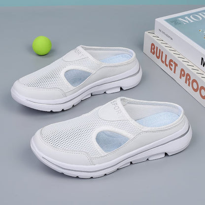 Violet | Women's Supportive Slip On Mesh Sneakers