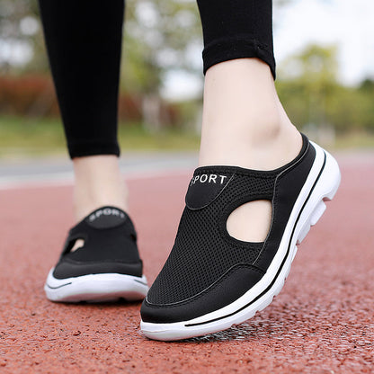 Violet | Women's Supportive Slip On Mesh Sneakers