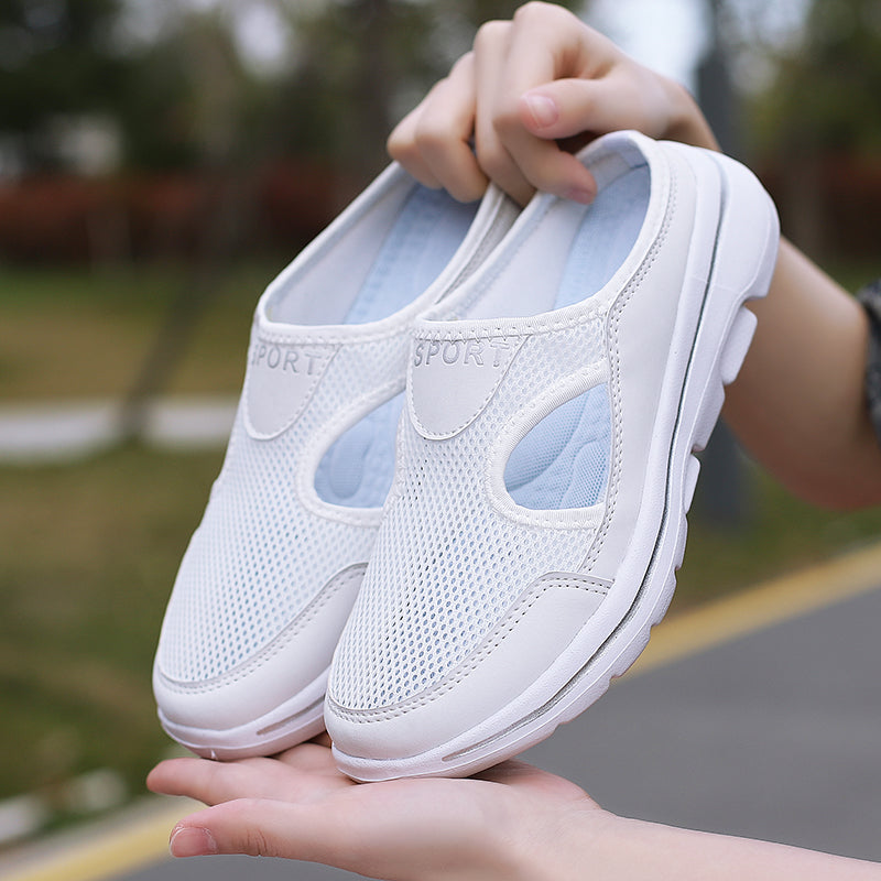 Violet | Women's Supportive Slip On Mesh Sneakers