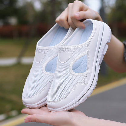 Violet | Women's Supportive Slip On Mesh Sneakers