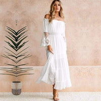 Amelie | Women's Elegant Off-Shoulder Dress