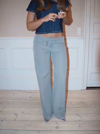 Arabella | Women's Low-Waisted Tailored Wide-Leg Pants