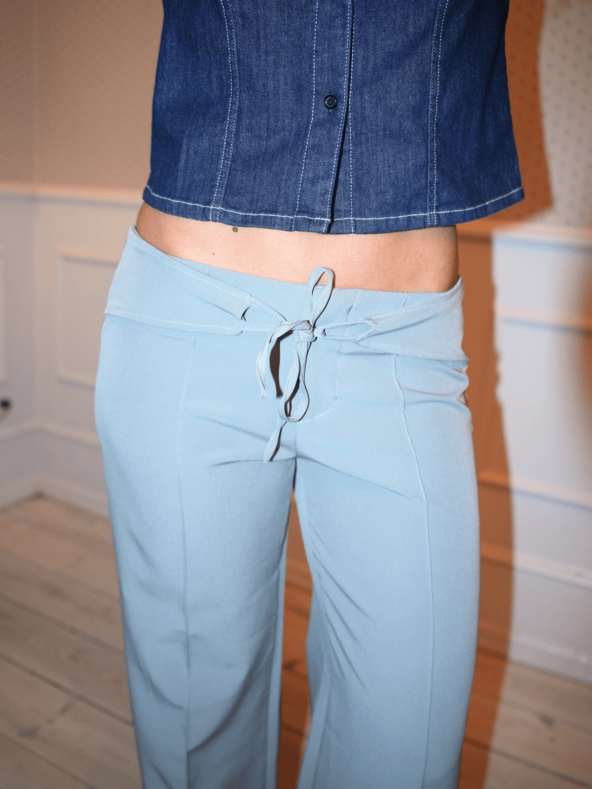 Arabella | Women's Low-Waisted Tailored Wide-Leg Pants