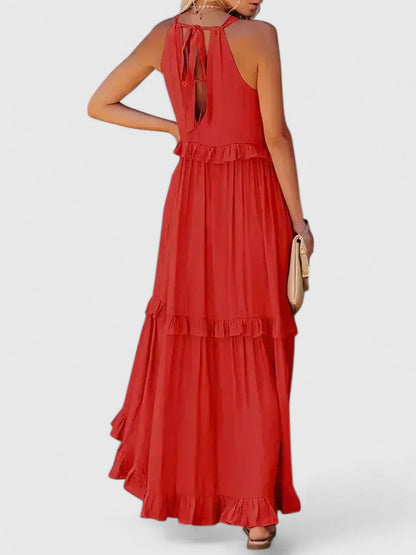 Matilda | Women's Elegant Draped Maxi Dress