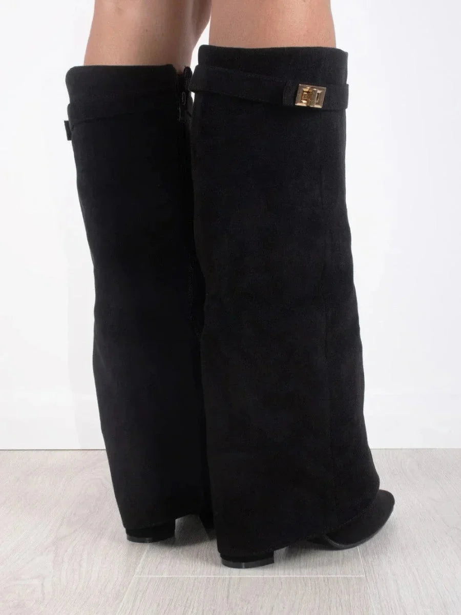 Karen | Women's Classic Knee-High Suede Boots