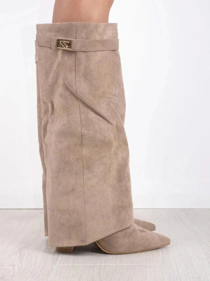 Karen | Women's Classic Knee-High Suede Boots