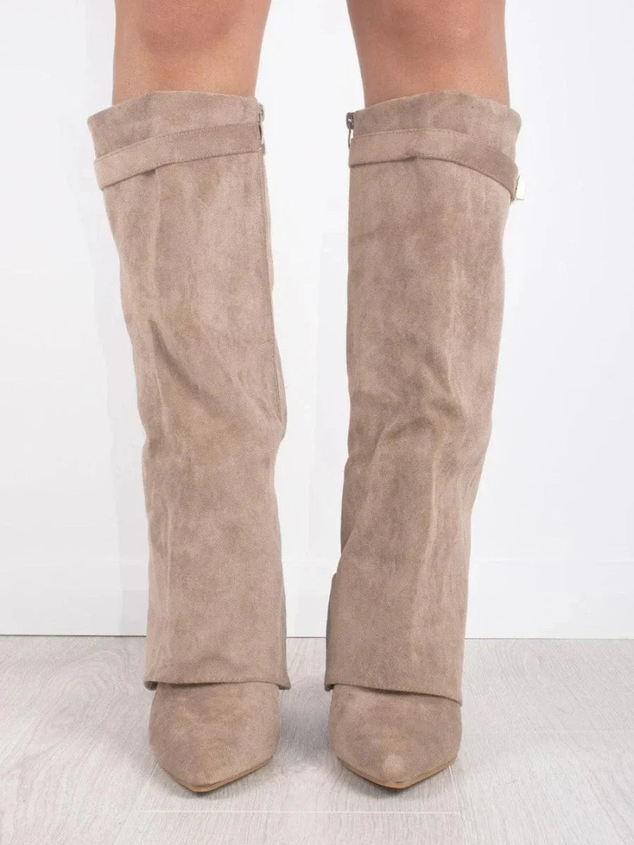 Karen | Women's Classic Knee-High Suede Boots