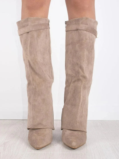 Karen | Women's Classic Knee-High Suede Boots