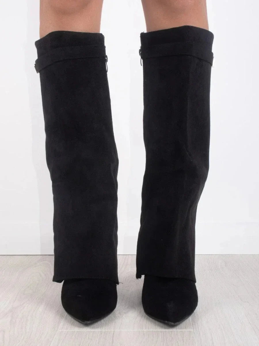 Karen | Women's Classic Knee-High Suede Boots