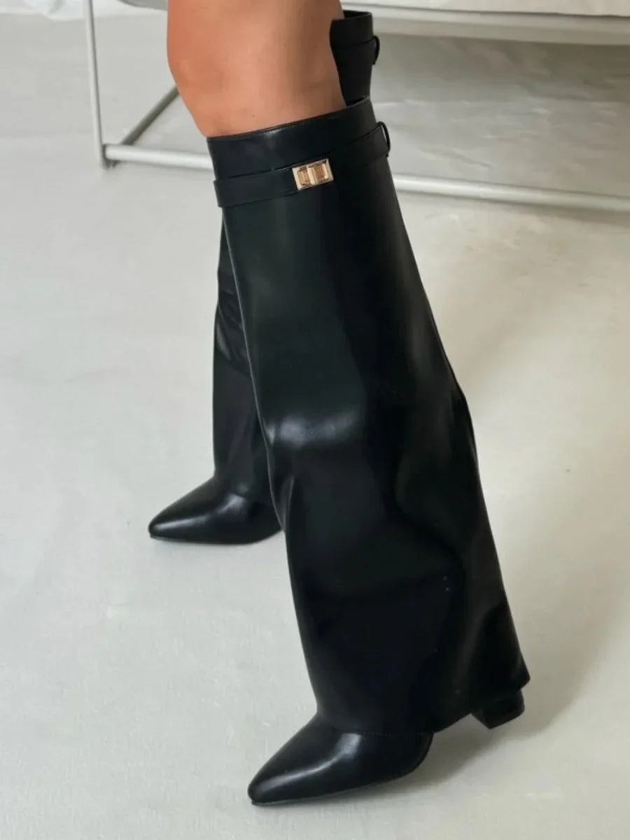 Karen | Women's Classic Knee-High Suede Boots