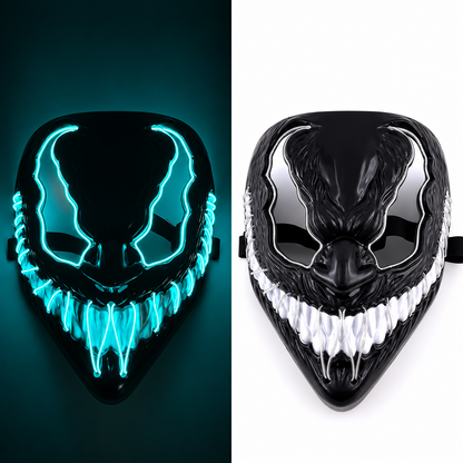 Roy | Halloween LED Purge Mask with Neon Glow