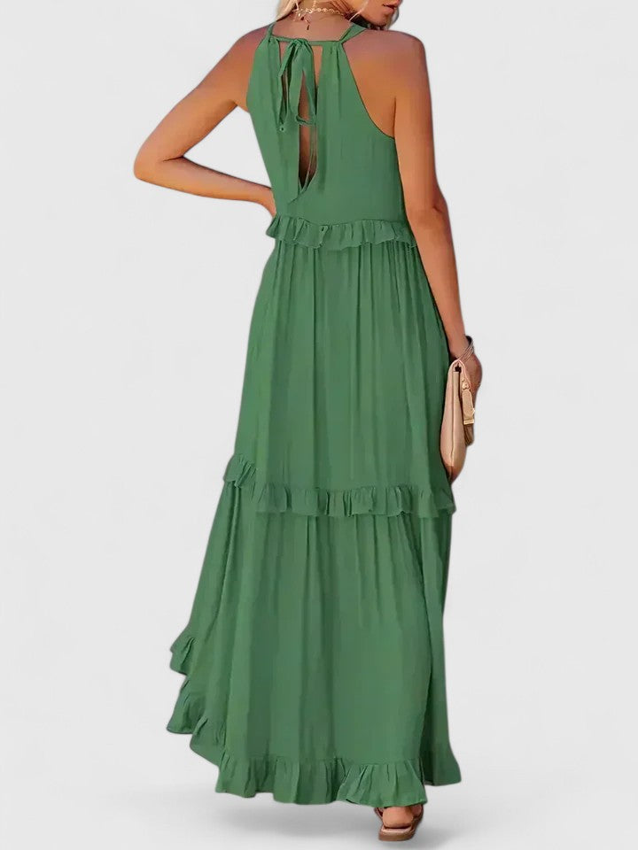 Matilda | Women's Elegant Draped Maxi Dress