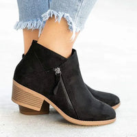 Camilla | Women's Casual Orthopedic Zip Ankle Boots