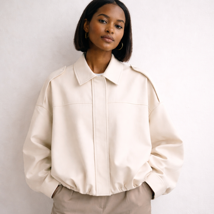 Chloe | Women's Relaxed Collared Coat
