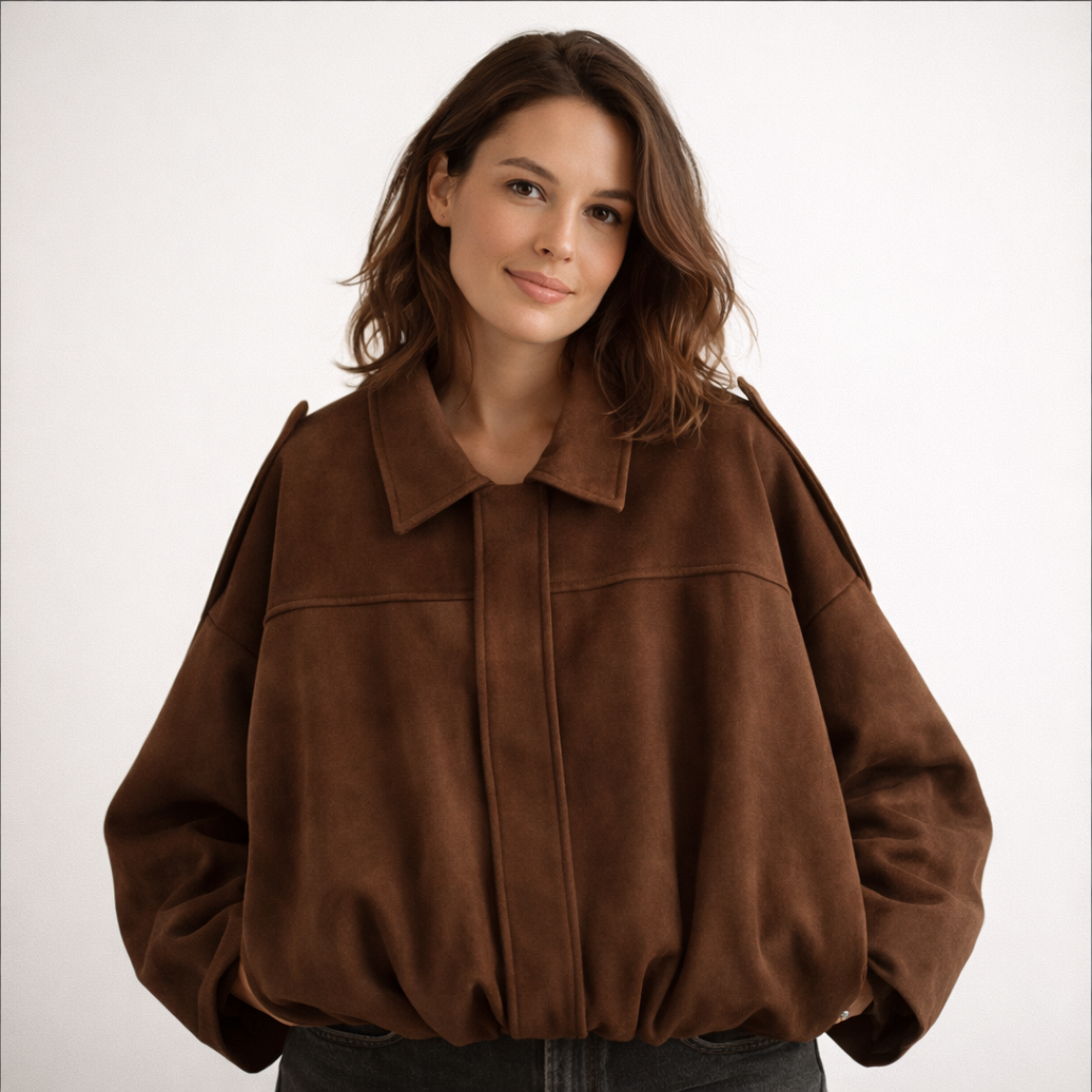 Chloe | Women's Relaxed Collared Coat