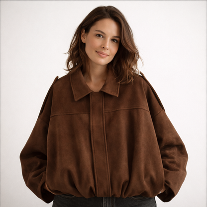 Chloe | Women's Relaxed Collared Coat