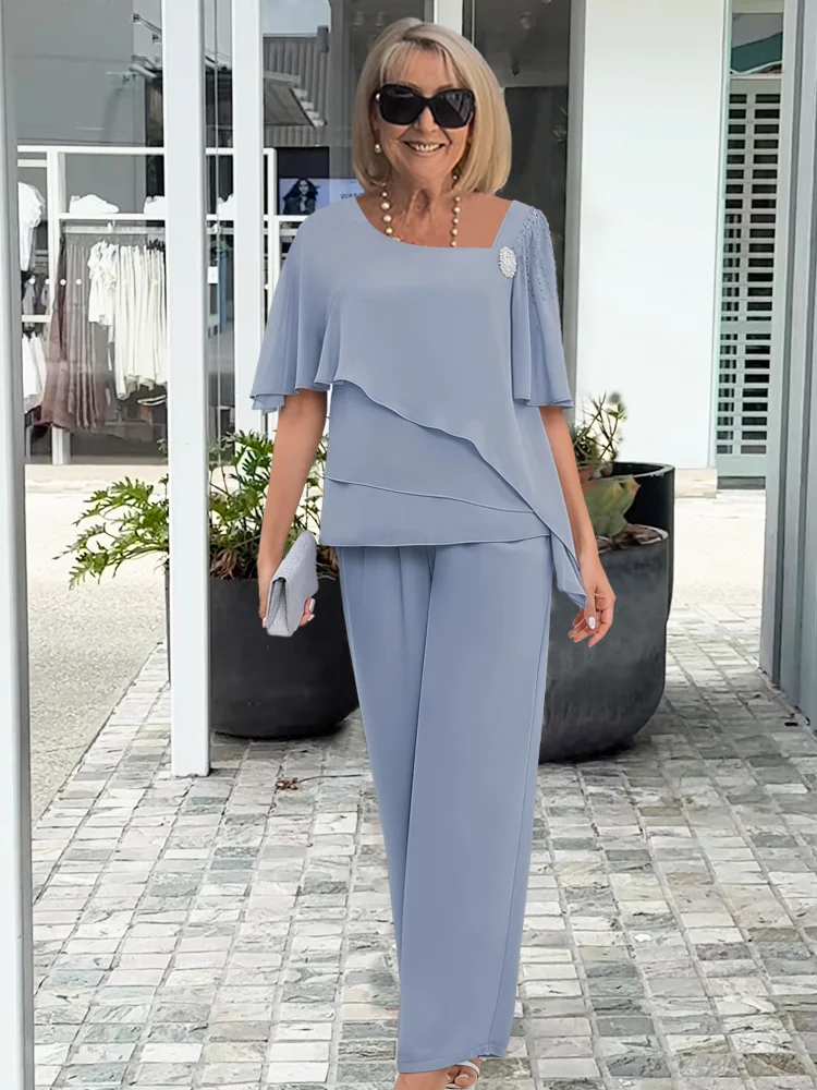 Cordelia | Women's Chiffon Layered Wedding Guest Dresses