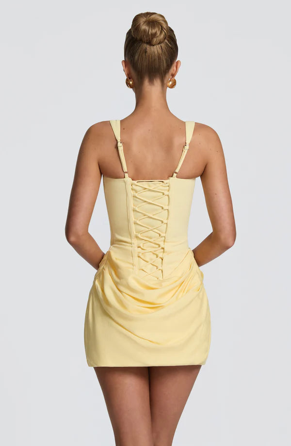 Gabriella | Women's Structured Square-Neck Wedding Guest Dress