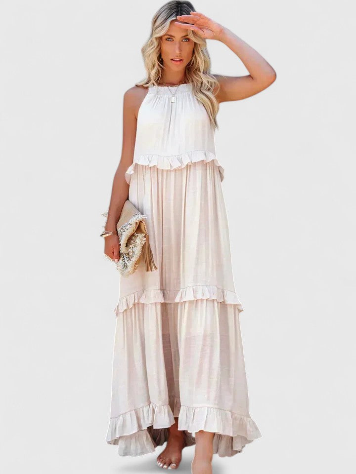 Matilda | Women's Elegant Draped Maxi Dress