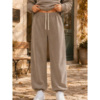 Layla | Women's Relaxes Elastic Cuff Wide Leg Sweatpants