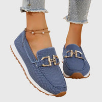 Charlotte | Women's Orthopedic Buckle Loafer Shoes