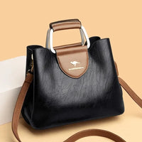 Elizabeth | Women's Structured Leather Shoulder Bag