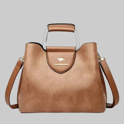Elizabeth | Women's Structured Leather Shoulder Bag