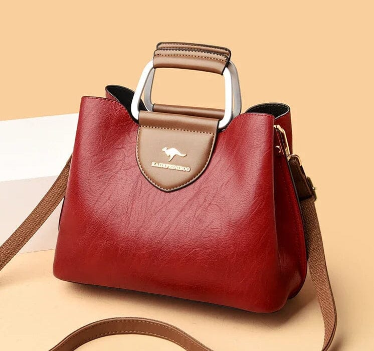 Elizabeth | Women's Structured Leather Shoulder Bag