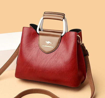 Elizabeth | Women's Structured Leather Shoulder Bag