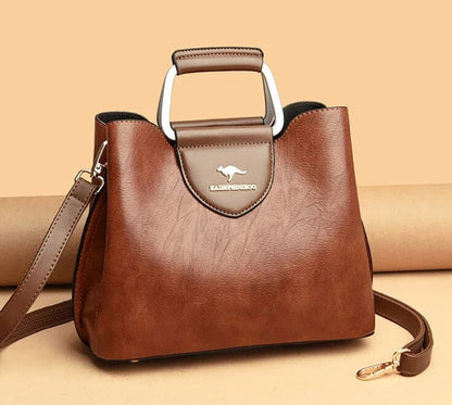 Elizabeth | Women's Structured Leather Shoulder Bag