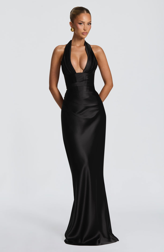 Ropa | Women's Elegant Satin Wedding Guest Dress