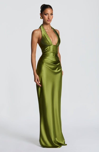 Ropa | Women's Elegant Satin Wedding Guest Dress