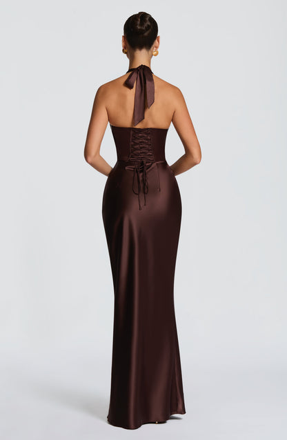 Ropa | Women's Elegant Satin Wedding Guest Dress