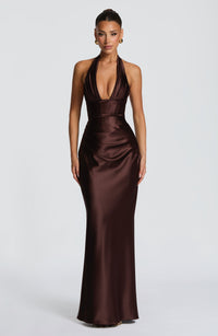 Ropa | Women's Elegant Satin Wedding Guest Dress