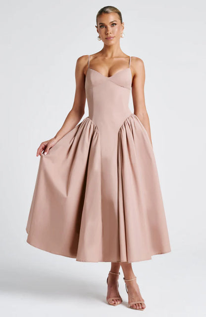 Skye | Women's Sophisticated A-line Midi Dress