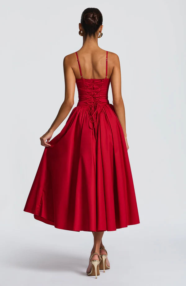 Skye | Women's Sophisticated A-line Midi Dress