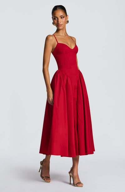 Skye | Women's Sophisticated A-line Midi Dress