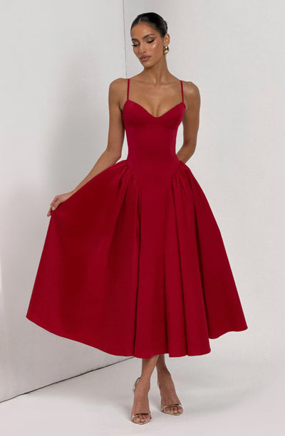 Skye | Women's Sophisticated A-line Midi Dress