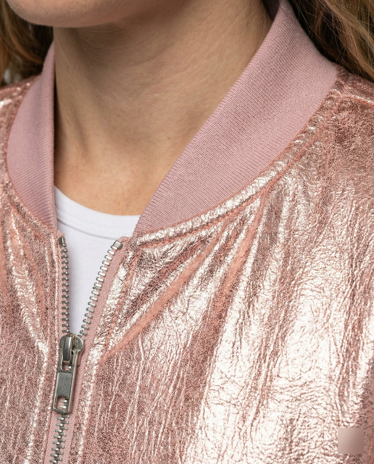 Emma | Women's Shimmering Glittering Bomber Jacket