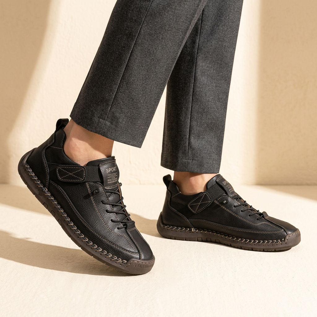 Esme | Women's Casual Lace-Up Slip On Walking Sneakers