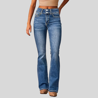 Esme | Women's Denim High-Waisted Flared Jeans