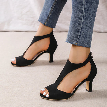 Florence | Women's Peep-Toe Orthopedic Summer Sandal Heels